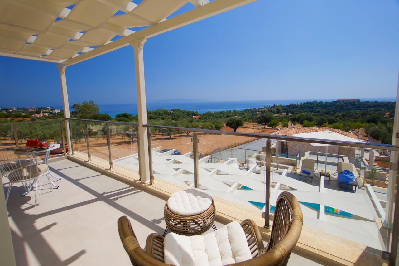 Villa Ion Pangea Villas Trapezaki  Eksteriør billede