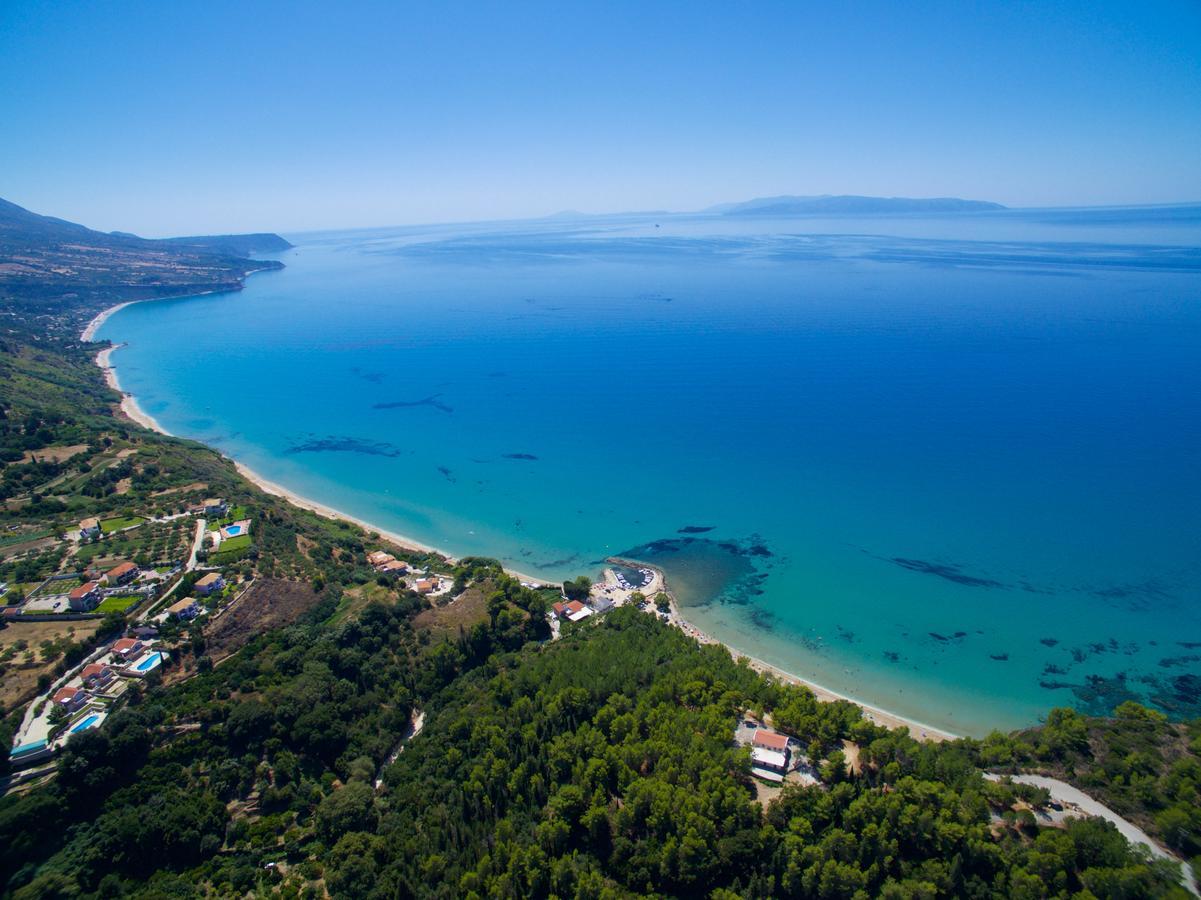 Villa Ion Pangea Villas Trapezaki  Eksteriør billede