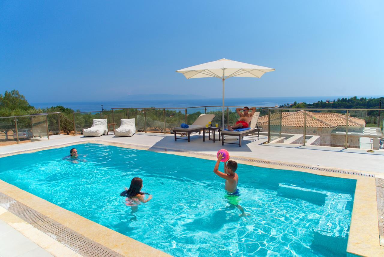 Villa Ion Pangea Villas Trapezaki  Eksteriør billede